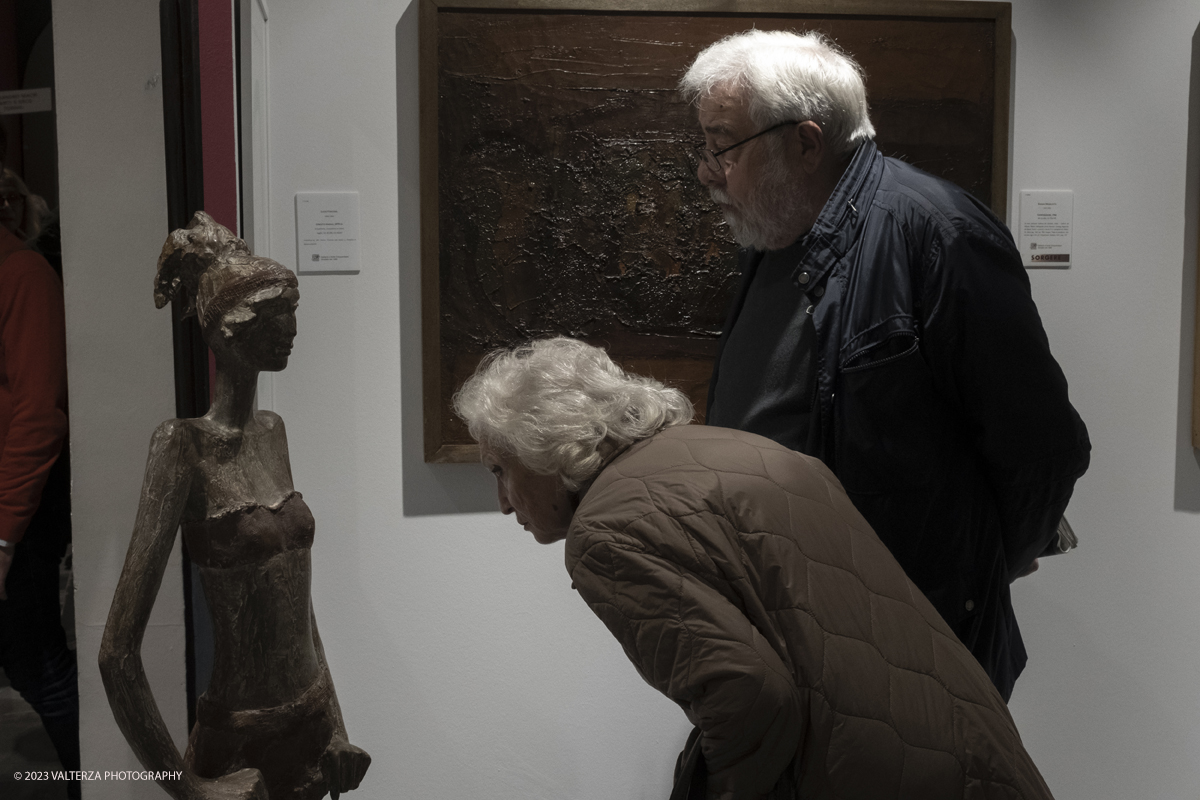 _DSF3375.jpg - 02/02/2023. Torino,  giunta alla settima edizione la mostra si consolida come il piÃ¹ importante appuntamento in Piemonte per il mondo dellâ€™antiquariato e tra i piÃ¹ rilevanti a livello nazionale. Galleria: Gallerria d'arte cinquantasei Bologna