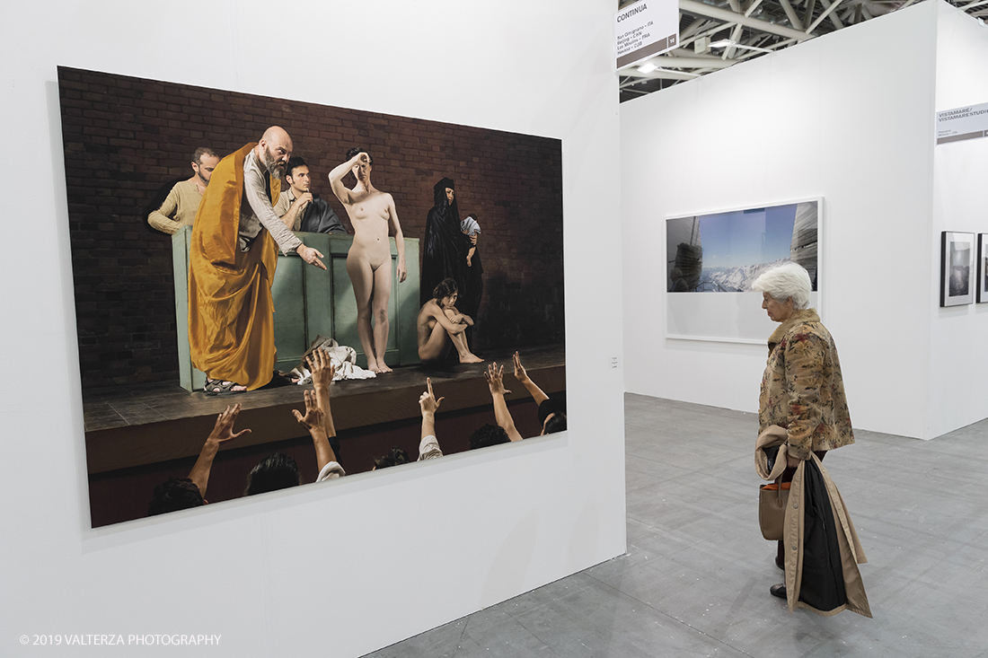 _G3I8671.jpg - 31/10/2019.Torino. Torna Artissima, la piÃ¹ grande fiera d'arte contemporanea d'Italia. Concept di questa edizione e' il binomio desiderio/censura. Nella foto, galleria Continua; sezione main section