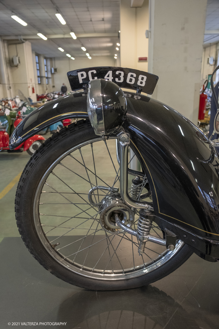 _DSF2115.jpg - 19/04/2021.Torino. Ner-A-Car B; 1923. Prodotta dall'azienda fondata dallâ€™americano Carl A. Neracher a Syracuse New York nel 1918; la moto Ã¨ il pezzo di maggior pregio dell'asta. Particolare.