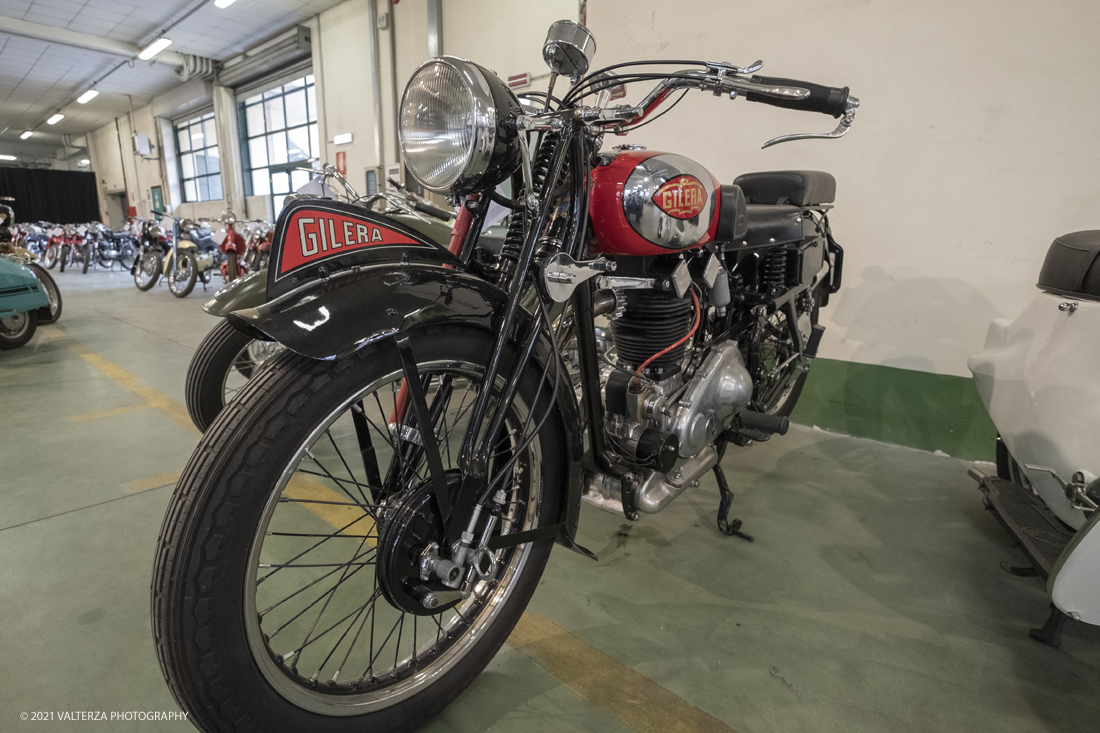 _DSF9395.jpg - 19/04/2021.Torino. Gilera Ottobulloni 1937. Modello da 500cc; monocilindrico a 4 tempi con valvole; laterali con la quale la Gilera vinse diverse gare.