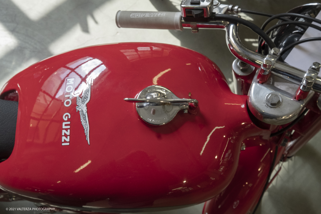_DSF9528.jpg - 19/04/2021.Torino. Moto Guzzi Zigolo; 1954. Il Moto Guzzi Zigolo nato nel 1953 fu il primo tentativo di proporre una moto carrozzata