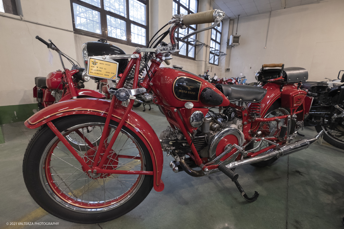 _DSF9727.jpg - 19/04/2021.Torino. Moto Guzzi GTV Bitubo; 1938. La Moto Guzzi si distinse sin da subito per la produzione di prestanti motociclette; giÃ  nel 1934 iniziarono le produzioni dei nuovi modelli denominati V che indicava Valvole in testa.