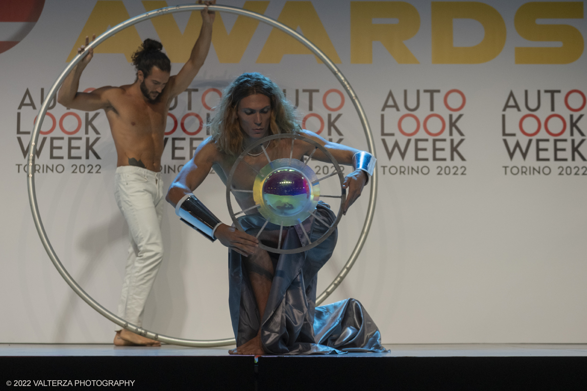 DSCF4269.jpg - 07/09/2022. Il gotha del motorsport a Torino per gli Autolook Awards Nella foto spettacolo coreografico per l'intrattenimento degli invitati alla manifestazione