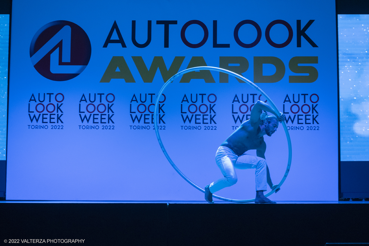 DSCF4279.jpg - 07/09/2022. Il gotha del motorsport a Torino per gli Autolook Awards Nella foto spettacolo coreografico per l'intrattenimento degli invitati alla manifestazione