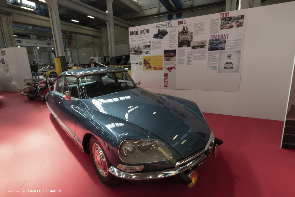 _DSF5023.jpg - 28/04/2022. Torino. Ritorna AutomotoretrÃ² e Automotoracing la doppia rassegna dedicata alle auto storiche, sportive, elaborate e da competizione. Nella foto l'area intitolata Rivoluzioni con modelli che hanno fatto storia