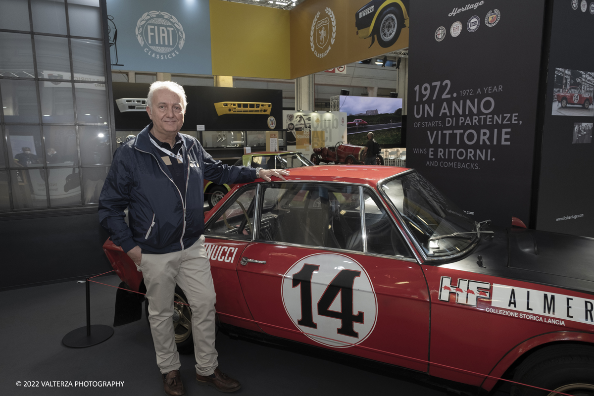 _DSF8286.jpg - 28/04/2022. Torino. Ritorna AutomotoretrÃ² e Automotoracing la doppia rassegna dedicata alle auto storiche, sportive, elaborate e da competizione. Nella foto Roberto Giolito responsabile Stellantis Heritage