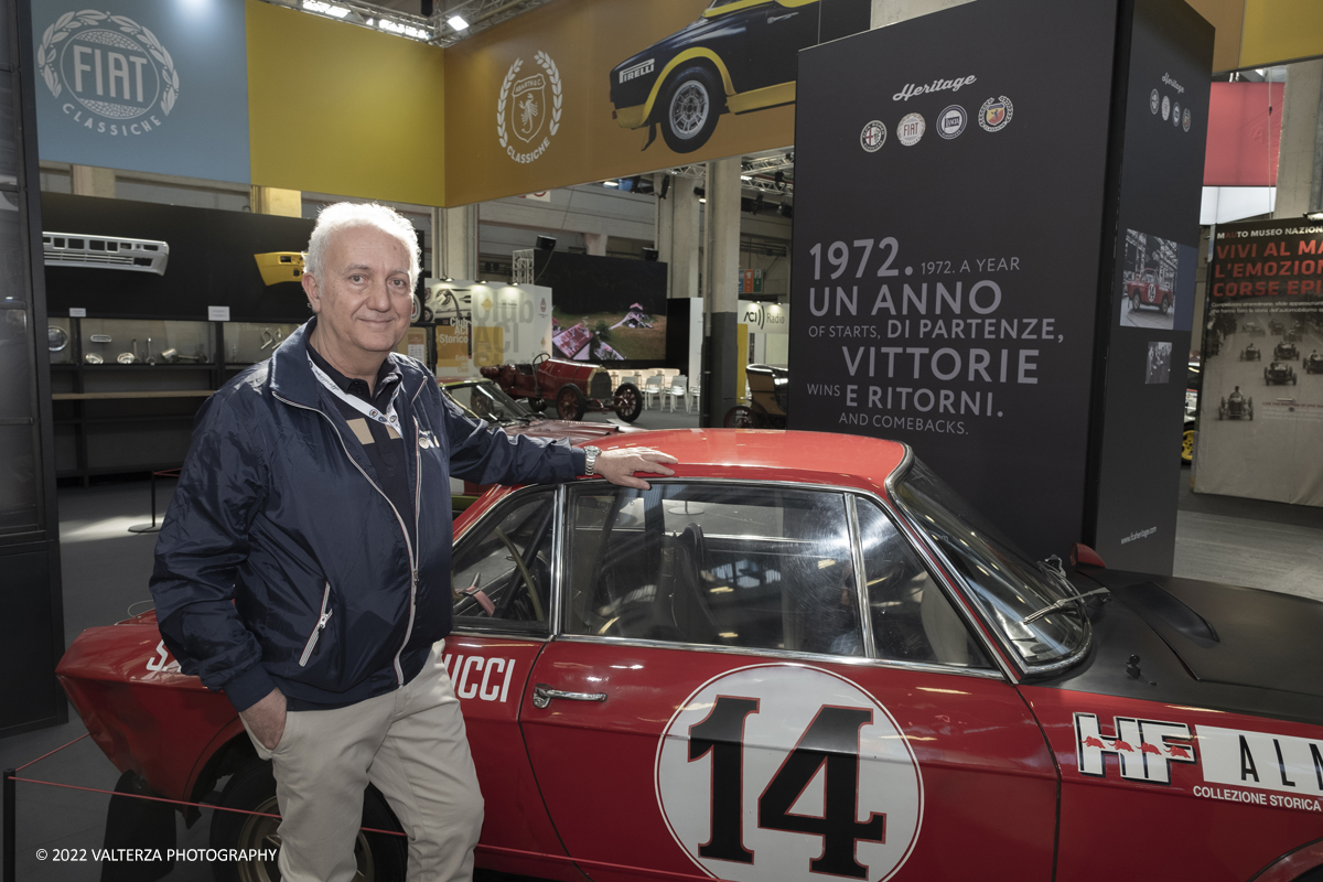 _DSF8287.jpg - 28/04/2022. Torino. Ritorna AutomotoretrÃ² e Automotoracing la doppia rassegna dedicata alle auto storiche, sportive, elaborate e da competizione. Nella foto Roberto Giolito responsabile Stellantis Heritage