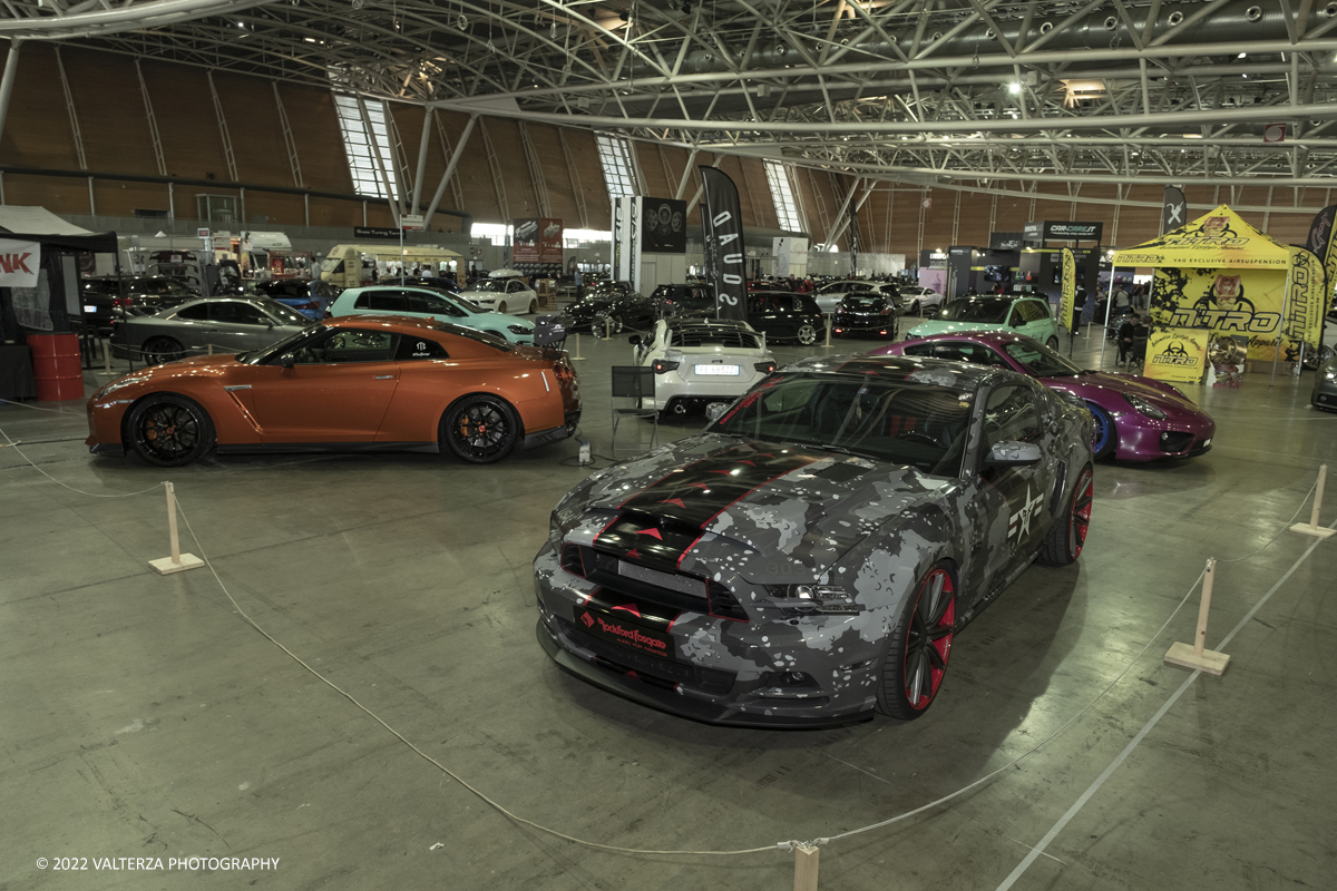_DSF8359.jpg - 28/04/2022. Torino. Ritorna AutomotoretrÃ² e Automotoracing la doppia rassegna dedicata alle auto storiche, sportive, elaborate e da competizione. Nella foto elaborazione esposta all'Oval dedicato all'Expo Tuning e Personalizzazioni