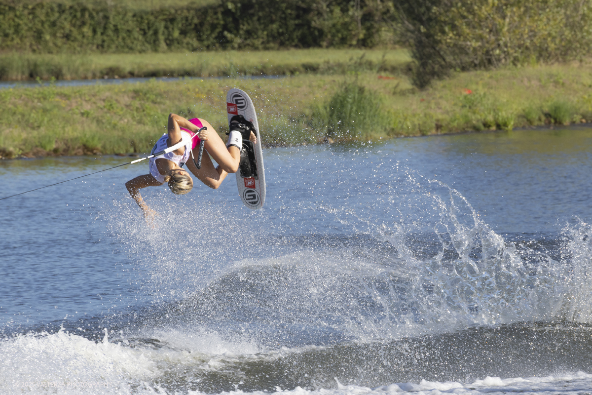 _G5A4869.jpg - 31/08/2025. Novara Italy. 2025 IWWF World Open Waterski Championships at Parco Nautico del Sesia.  Open  Women's Tricks(Figure) . The athlete   Gold medal Ross Neilly Canada.