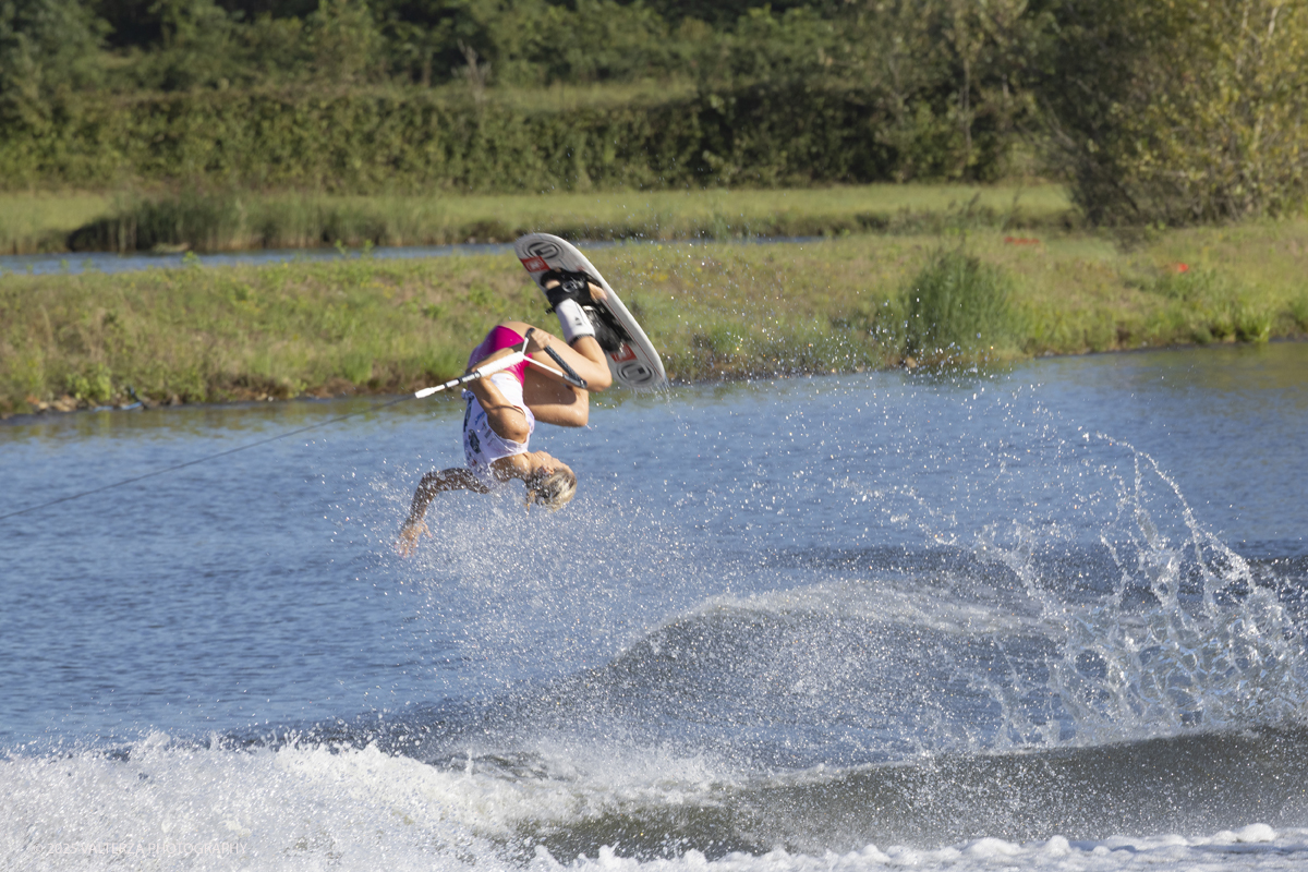 _G5A4870.jpg - 31/08/2025. Novara Italy. 2025 IWWF World Open Waterski Championships at Parco Nautico del Sesia.  Open  Women's Tricks(Figure) . The athlete   Gold medal Ross Neilly Canada.