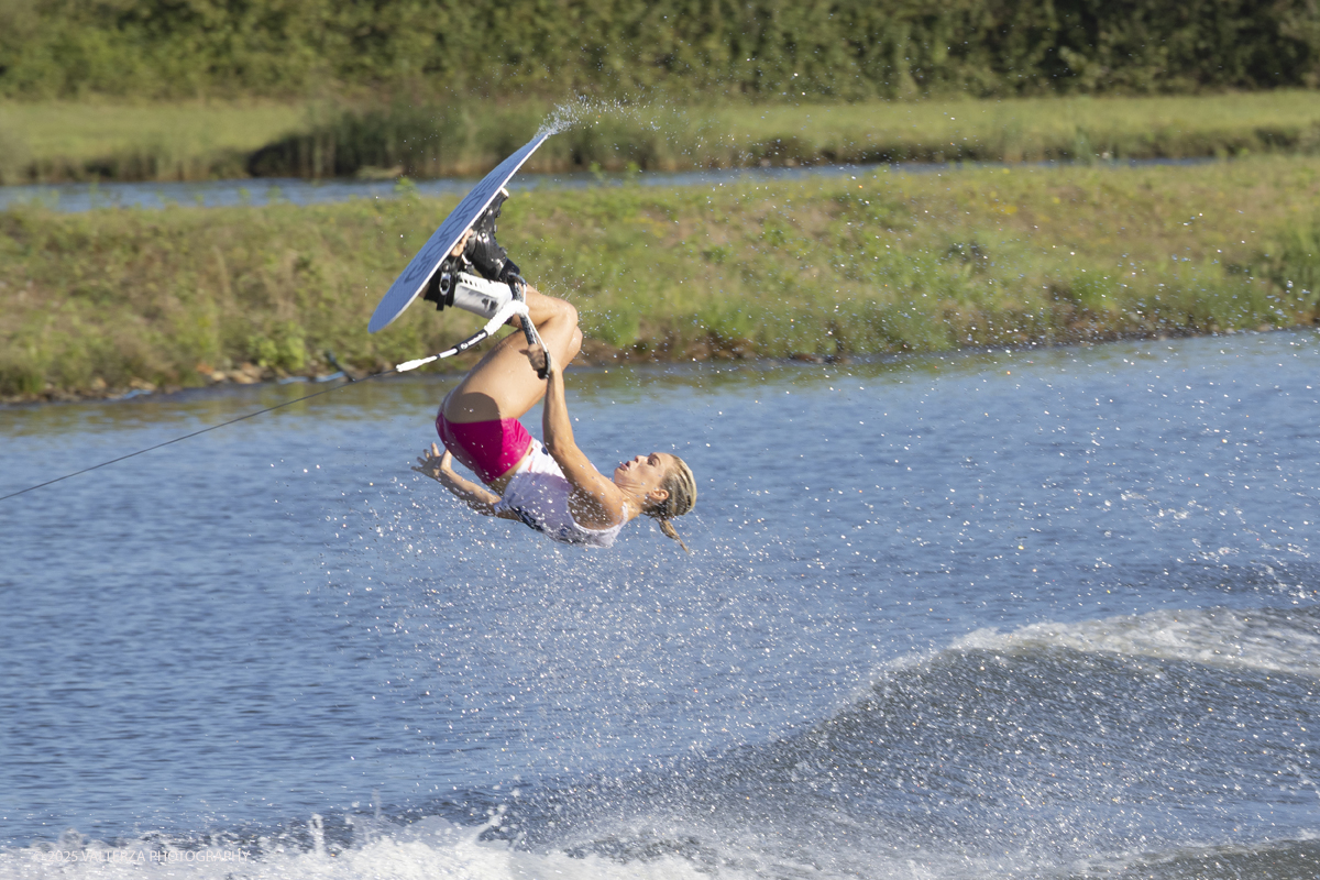 _G5A4872.jpg - 31/08/2025. Novara Italy. 2025 IWWF World Open Waterski Championships at Parco Nautico del Sesia.  Open  Women's Tricks(Figure) . The athlete   Gold medal Ross Neilly Canada.