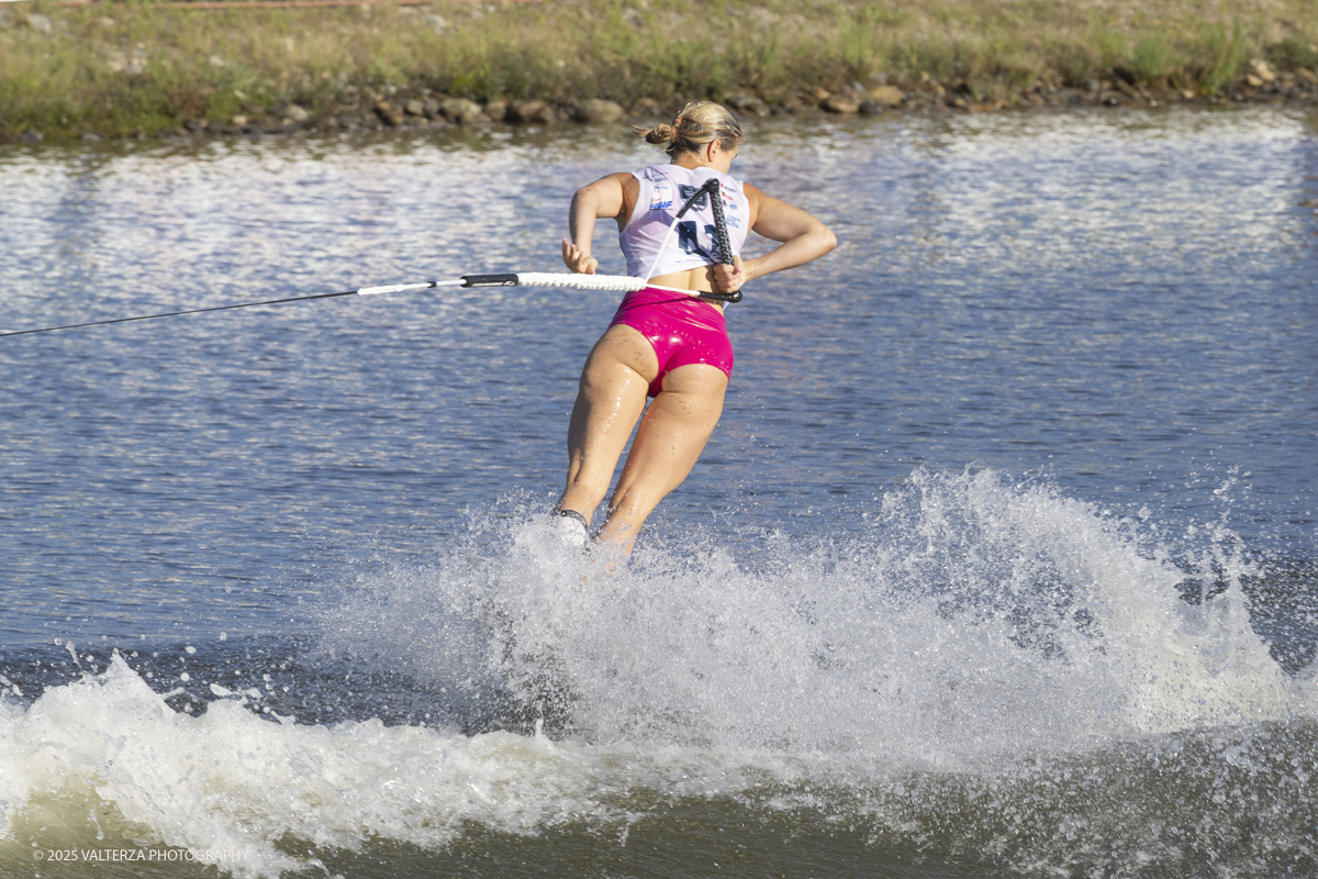 _G5A4922.jpg - 31/08/2025. Novara Italy. 2025 IWWF World Open Waterski Championships at Parco Nautico del Sesia.  Open  Women's Tricks(Figure) . The athlete   Gold medal Ross Neilly Canada.