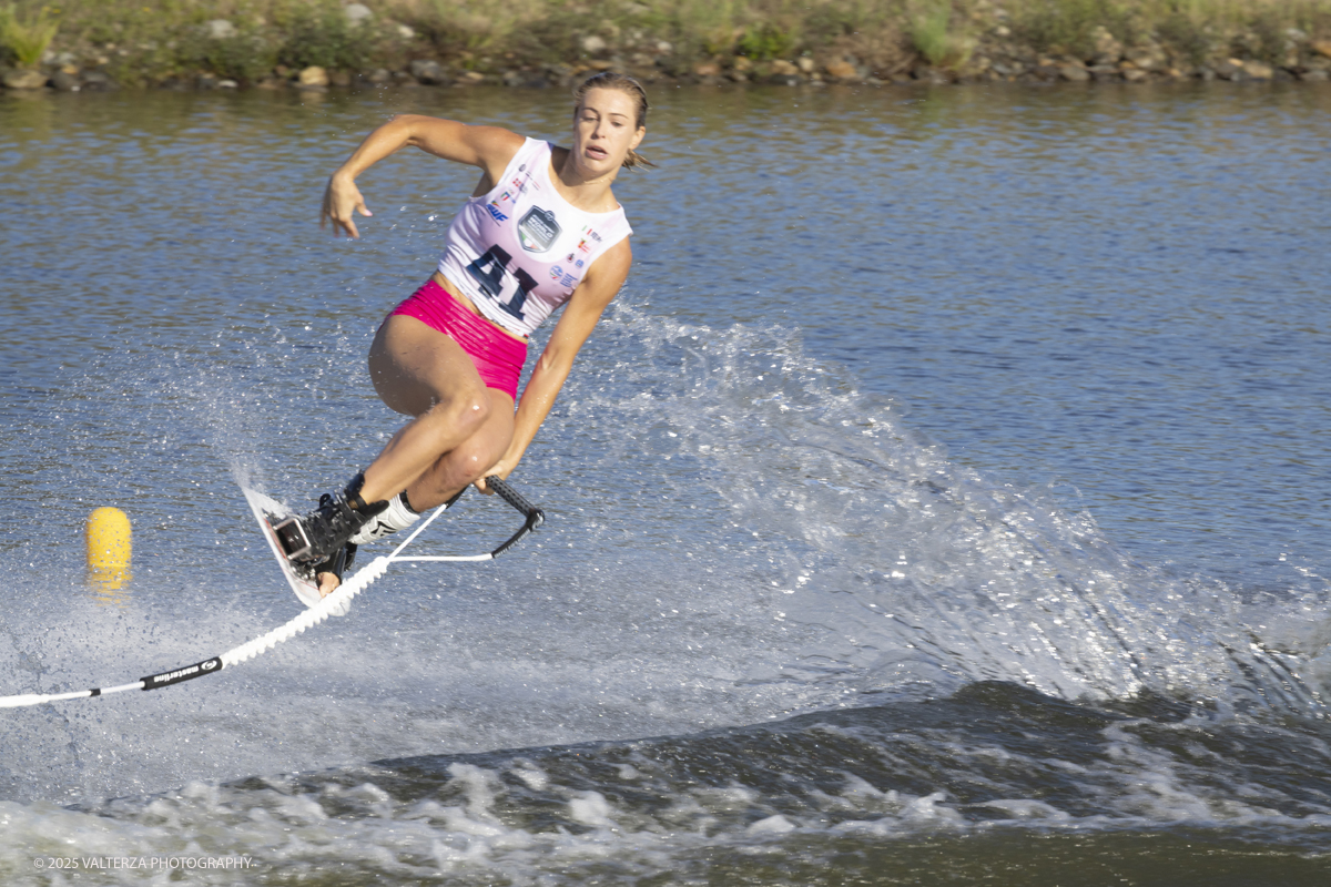 _G5A4948.jpg - 31/08/2025. Novara Italy. 2025 IWWF World Open Waterski Championships at Parco Nautico del Sesia.  Open  Women's Tricks(Figure) . The athlete   Gold medal Ross Neilly Canada.