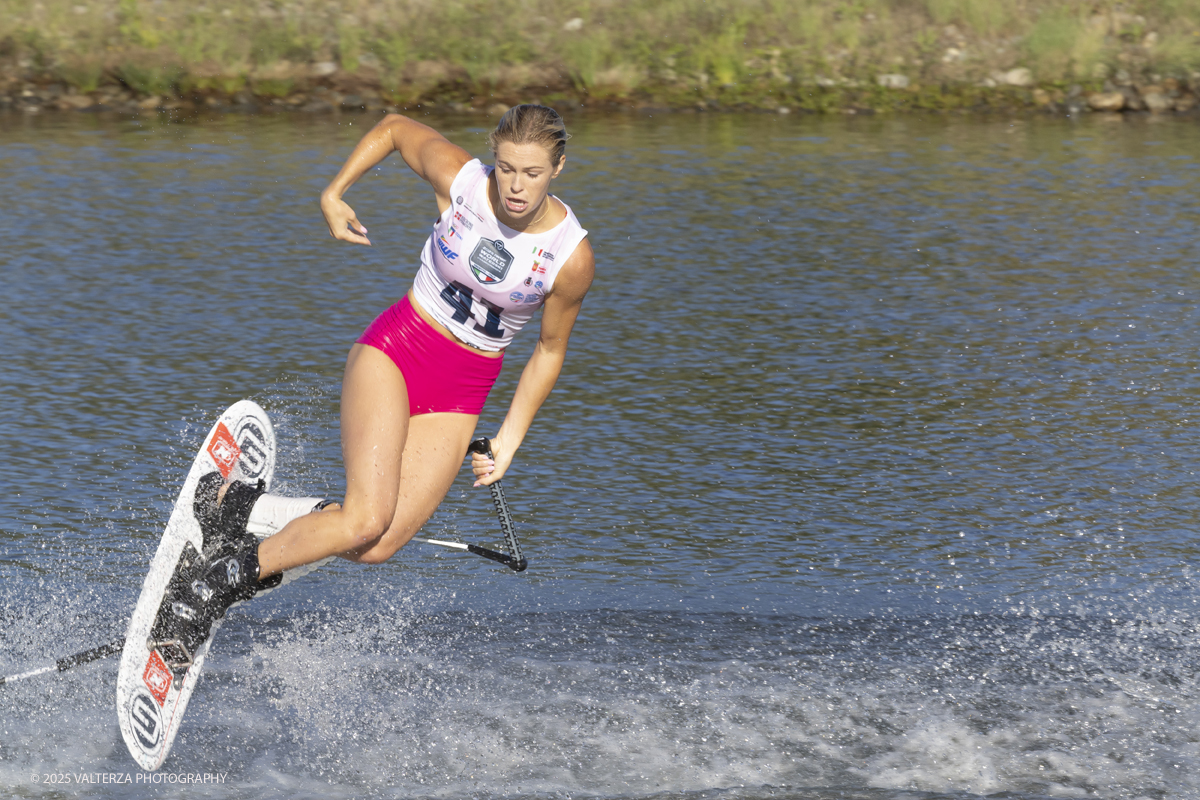 _G5A4969.jpg - 31/08/2025. Novara Italy. 2025 IWWF World Open Waterski Championships at Parco Nautico del Sesia.  Open  Women's Tricks(Figure) . The athlete   Gold medal Ross Neilly Canada.