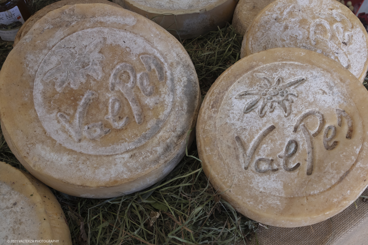 _DSF7544.jpg - 17/09/2021. Bra. Cheese Ã¨  la piÃ¹ importante fiera italiana dedicata al formaggio ai latticini ed al latte crudo. Nella foto stand di una delle due aree denominate Mercato del Formaggio