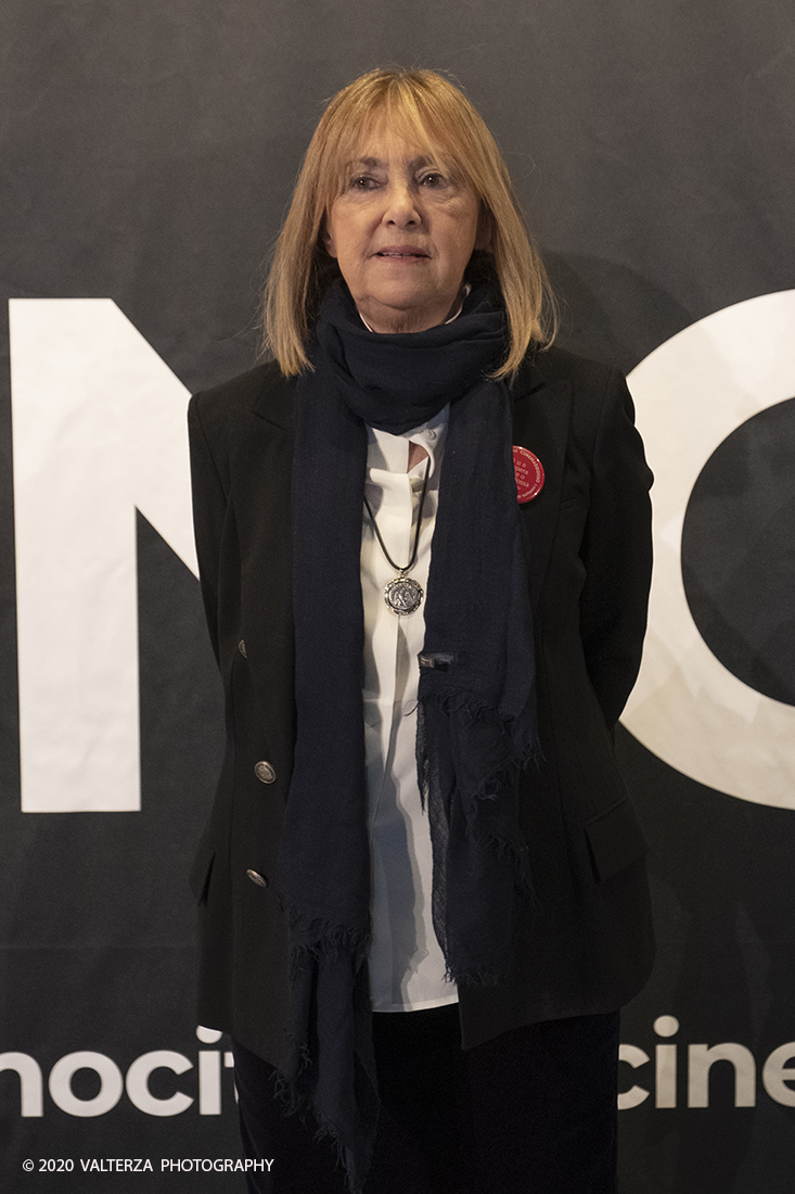 _DSF4981.jpg - 13/02/2020.Torino. In occasione del progetto "Torino cittÃ  del cinema 2020 . Un film lungo un anno"  Il Museo nazionale del Cinema presenta in anteprima asssoluta una mostra dove cinema, arte, moda si fondono per celebrare la straordinaria Sartoria Annamode. Nella foto Elisabetta Bruscolini curatrice della mostra.