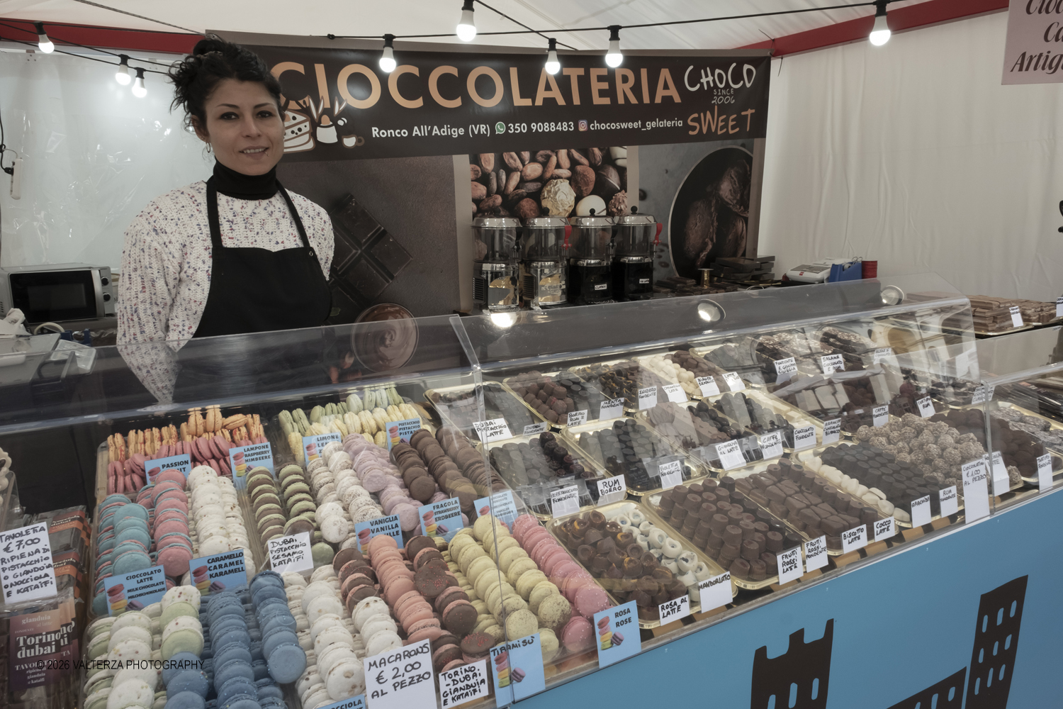 DSCF1650.jpg - 13/02/2026. Torino. CioccolaTÃ² 2026 si presenta come una conferma del format rinnovato lo scorso anno, ma fedele alla sua anima originaria: mettere al centro la qualitÃ  artigianale, la filiera, lâ€™innovazione e la cultura del cacao. Nella foto Cioccolateria Choco Sweet