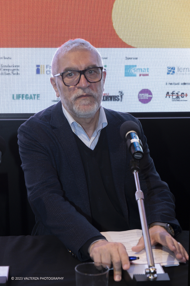 _DSF4377.jpg - 29/05/2023. Torino.,Museo del cinema. Il Festival CinemAmbiente nasce a Torino nel 1998 con l'obiettivo di presentare i migliori film ambientali a livello internazionale. Nella foto Gaetano Capizzi Direttore Festival Cinema Ambiente