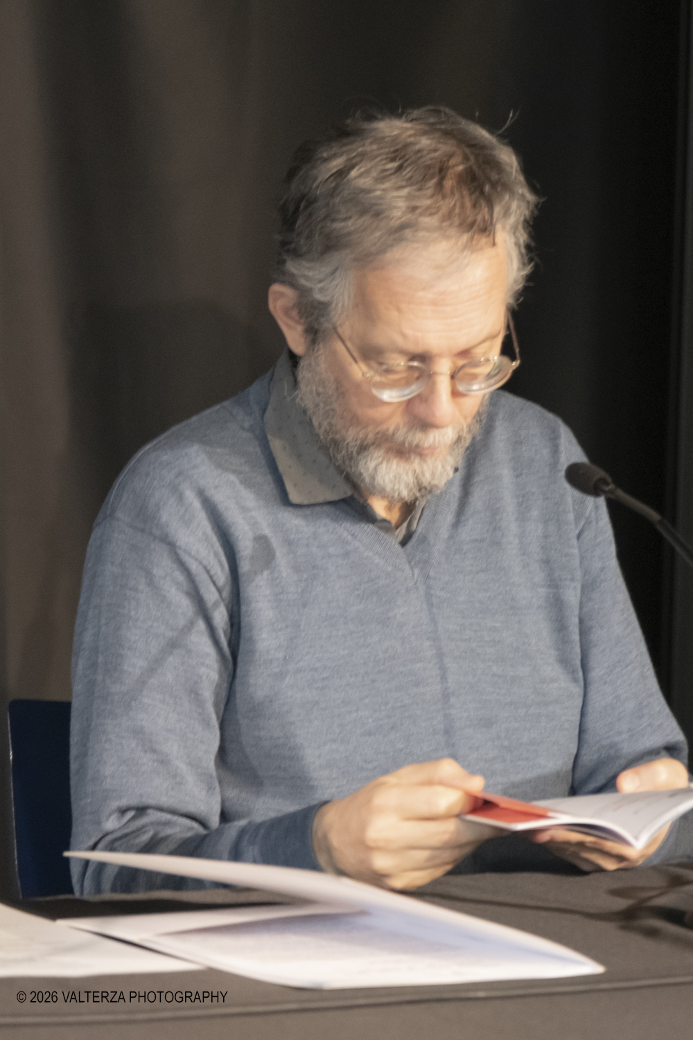 DSCF3685.jpg - 19/03/2026. Torino. Conferenza Stampa di presentazione. Il Torino Jazz Festival, con la direzione artistica di Stefano Zenni, torna da sabato 25aprile a sabato 2 maggio 2026..Al TJF XIV si esibiranno 297 musicisti nazionali e internazionali, dai talenti emergentai grandi protagonisti della scena mondiale. Nella foto  Stefano Zenni Direttore Artistico del Festival