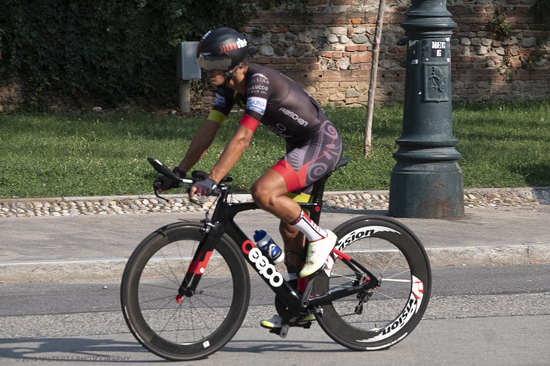 _DSF1522.jpg - 26-07-2019. Torino, cicling,prova a cronometro al Parco del Valentino. Nella foto atleti nel percorso di esplorazione del circuito di 12km