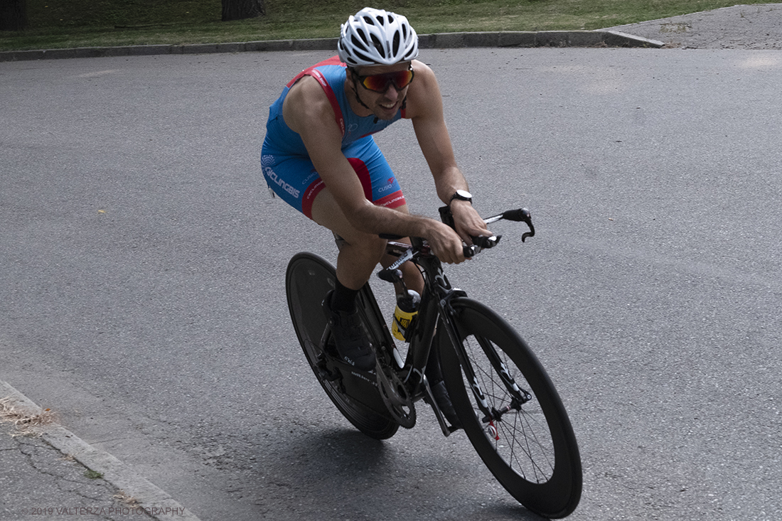 _DSF1857.jpg - 26-07-2019. Torino, cicling,prova a cronometro al Parco del Valentino. Nella foto atleti impegnati nella competizione a cronometro.