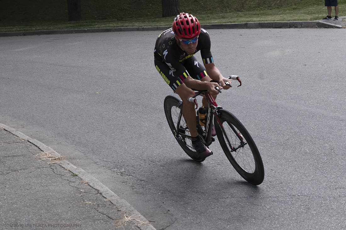 _DSF1905.jpg - 26-07-2019. Torino, cicling,prova a cronometro al Parco del Valentino. Nella foto atleti impegnati nella competizione a cronometro.