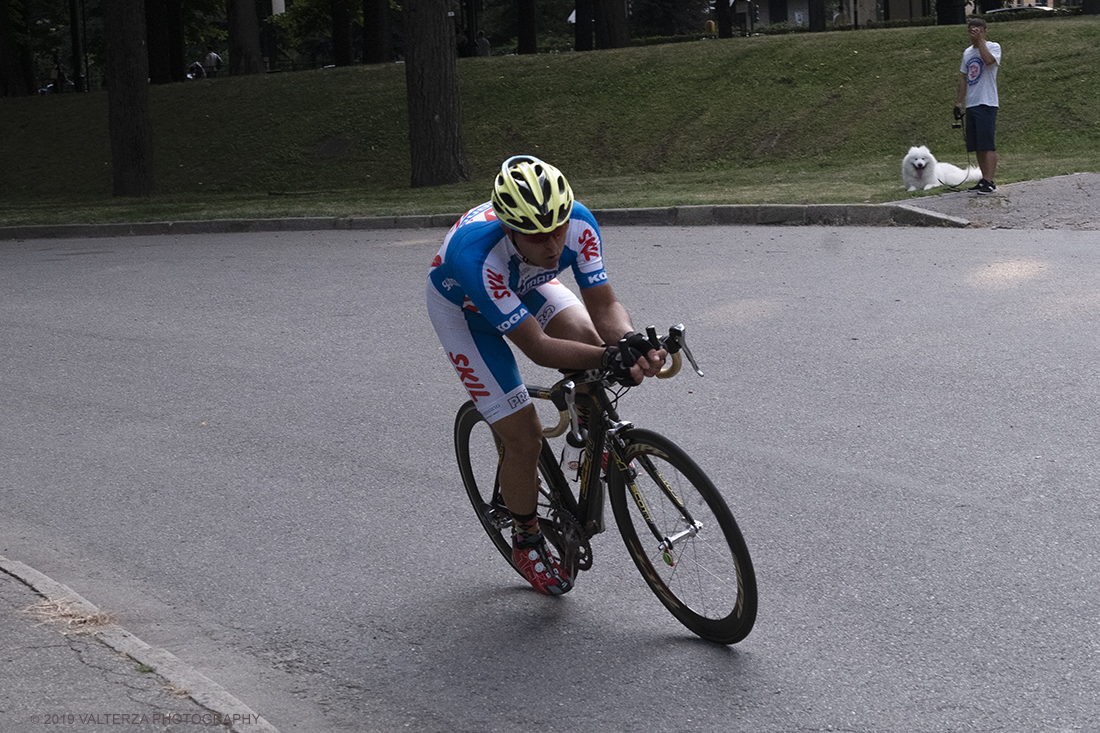 _DSF1944.jpg - 26-07-2019. Torino, cicling,prova a cronometro al Parco del Valentino. Nella foto atleti impegnati nella competizione a cronometro.
