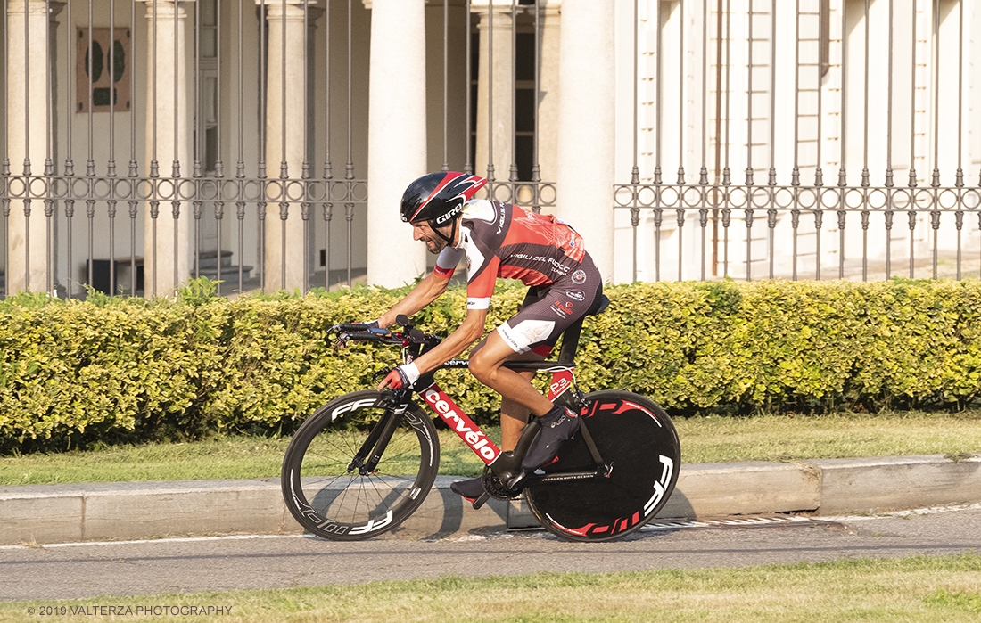 _DSF2054.jpg - 26-07-2019. Torino, cicling,prova a cronometro al Parco del Valentino. Nella foto atleti impegnati nella competizione a cronometro.