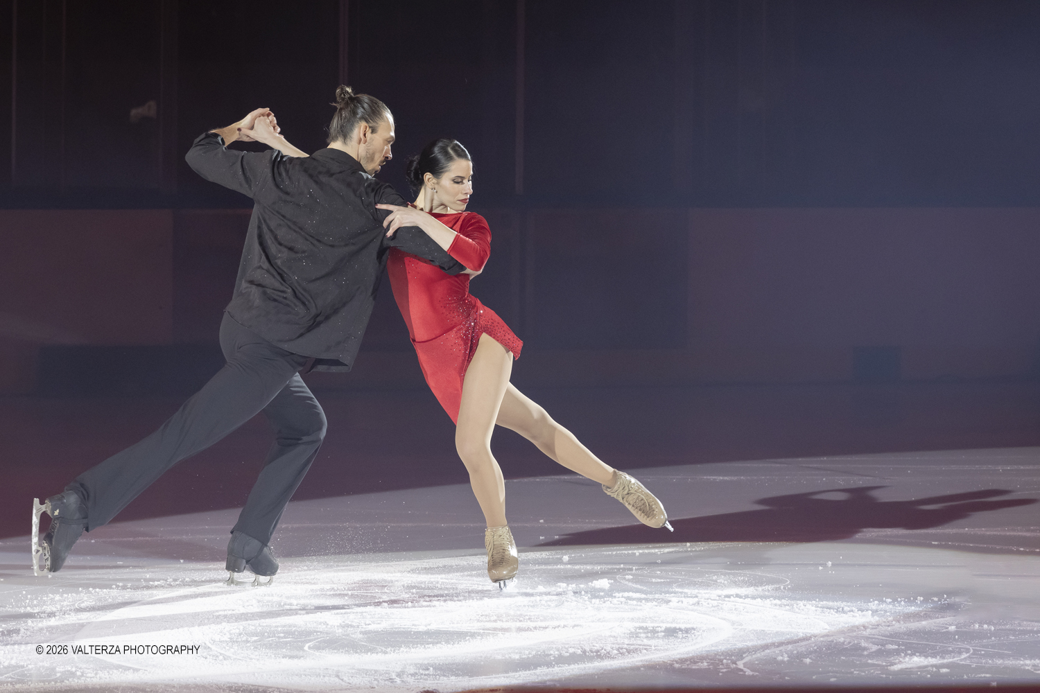 _G5A7819.jpg - 16/01/2026. Torino. " Dreams on Ice" La storia di Dreams on Ice (edizione 2026) Ã¨ concepita come un racconto emozionale  che celebra la fantasia dei bambini. Nella foto esibizione di Lukas Csolley e Jasmine Tessari