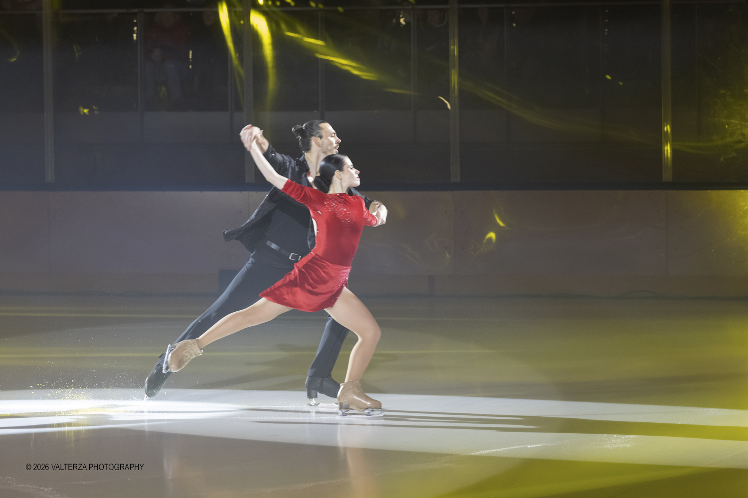 _G5A8072.jpg - 16/01/2026. Torino. " Dreams on Ice" La storia di Dreams on Ice (edizione 2026) Ã¨ concepita come un racconto emozionale  che celebra la fantasia dei bambini. Nella foto esibizione di Lukas Csolley e Jasmine Tessari