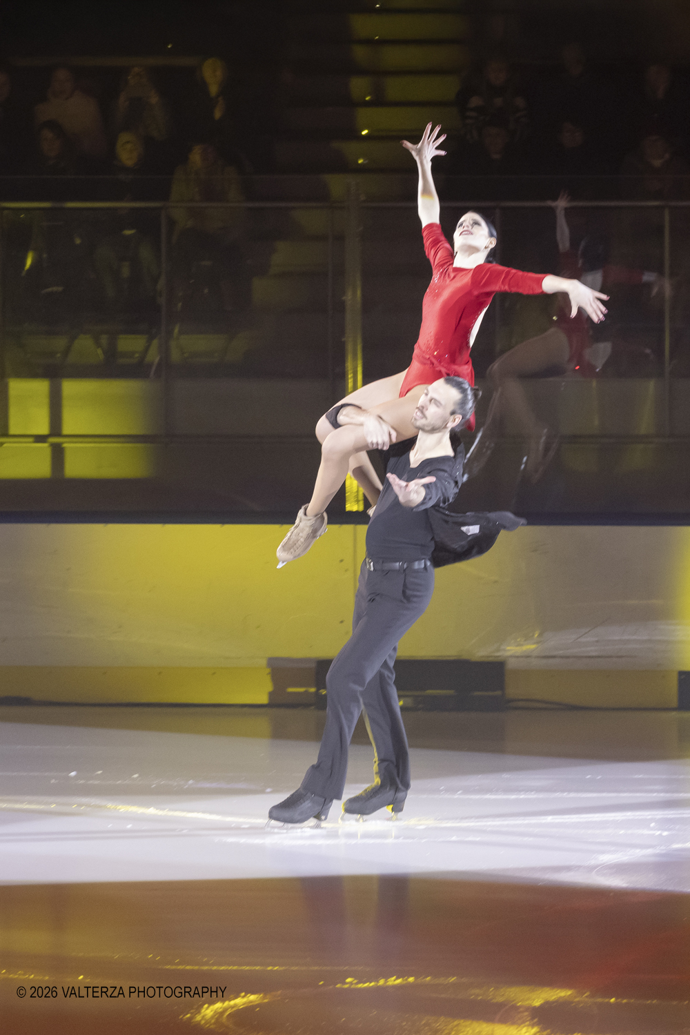 _G5A8167.jpg - 16/01/2026. Torino. " Dreams on Ice" La storia di Dreams on Ice (edizione 2026) Ã¨ concepita come un racconto emozionale  che celebra la fantasia dei bambini. Nella foto esibizione di Lukas Csolley e Jasmine Tessari