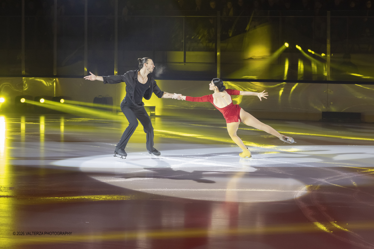 _G5A8382.jpg - 16/01/2026. Torino. " Dreams on Ice" La storia di Dreams on Ice (edizione 2026) Ã¨ concepita come un racconto emozionale  che celebra la fantasia dei bambini. Nella foto esibizione di Lukas Csolley e Jasmine Tessari