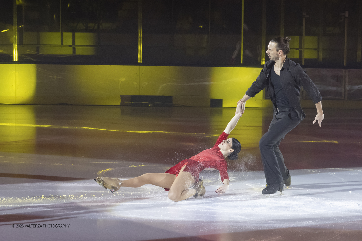 _G5A8503.jpg - 16/01/2026. Torino. " Dreams on Ice" La storia di Dreams on Ice (edizione 2026) Ã¨ concepita come un racconto emozionale  che celebra la fantasia dei bambini. Nella foto esibizione di Lukas Csolley e Jasmine Tessari