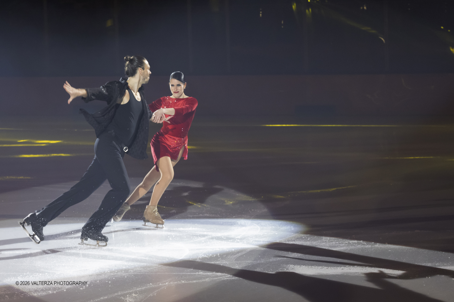 _G5A8575.jpg - 16/01/2026. Torino. " Dreams on Ice" La storia di Dreams on Ice (edizione 2026) Ã¨ concepita come un racconto emozionale  che celebra la fantasia dei bambini. Nella foto esibizione di Lukas Csolley e Jasmine Tessari