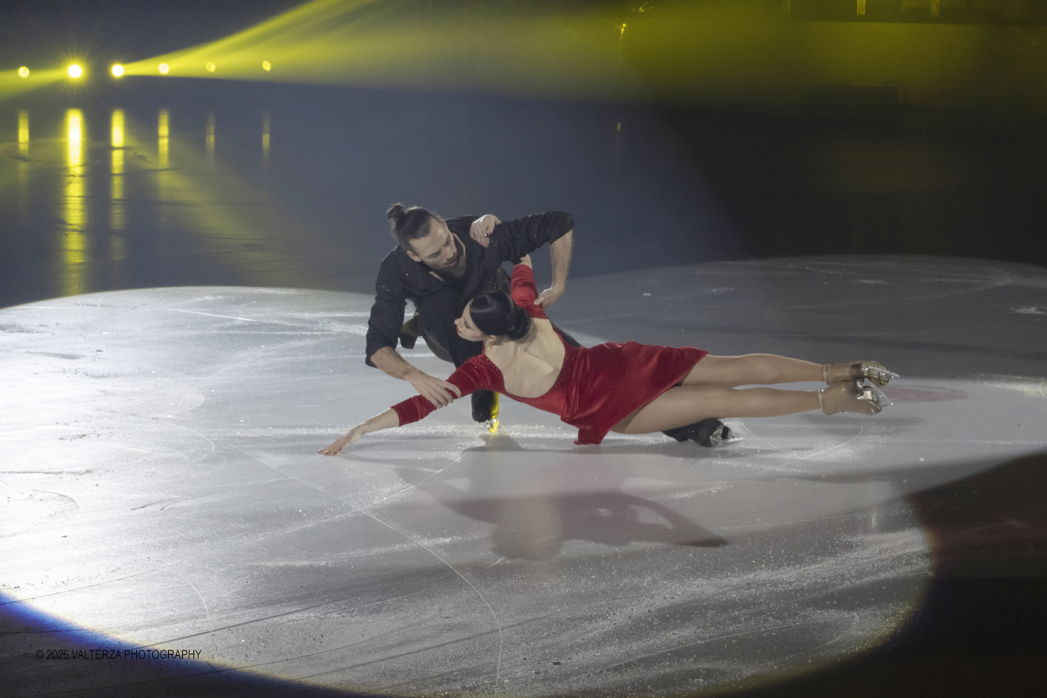 _G5A8846.jpg - 16/01/2026. Torino. " Dreams on Ice" La storia di Dreams on Ice (edizione 2026) Ã¨ concepita come un racconto emozionale  che celebra la fantasia dei bambini. Nella foto esibizione di Lukas Csolley e Jasmine Tessari