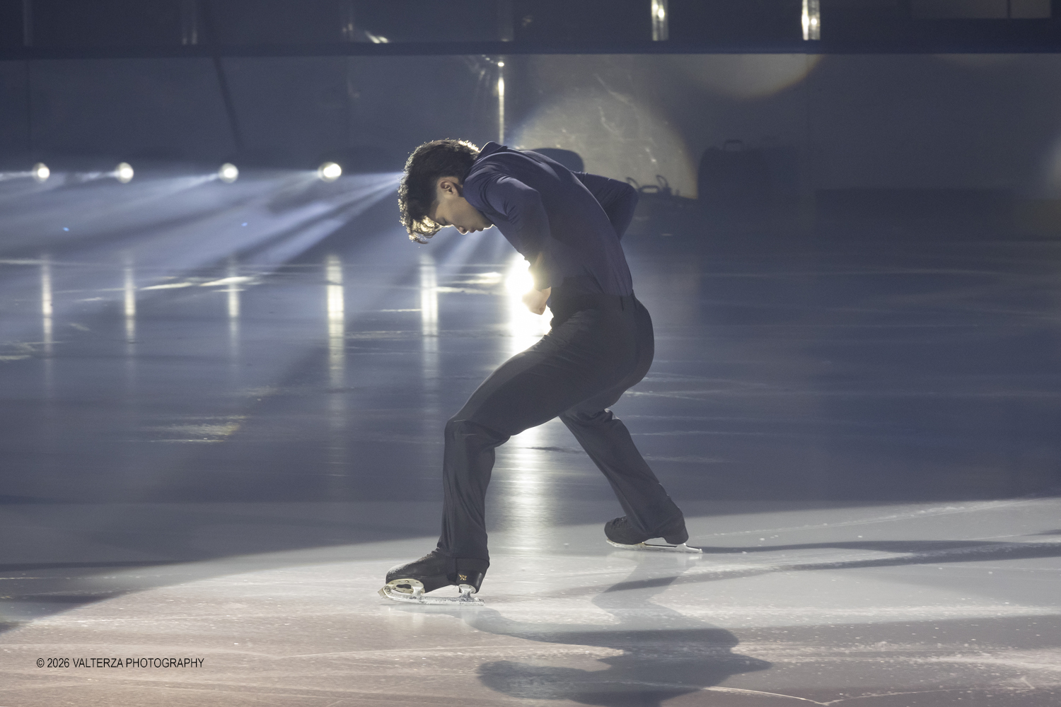 _G5A0132.jpg - 16/01/2026. Torino. " Dreams on Ice" La storia di Dreams on Ice (edizione 2026) Ã¨ concepita come un racconto emozionale che celebra la fantasia dei bambini. Nella foto l'esibizione di Raffaele Zich