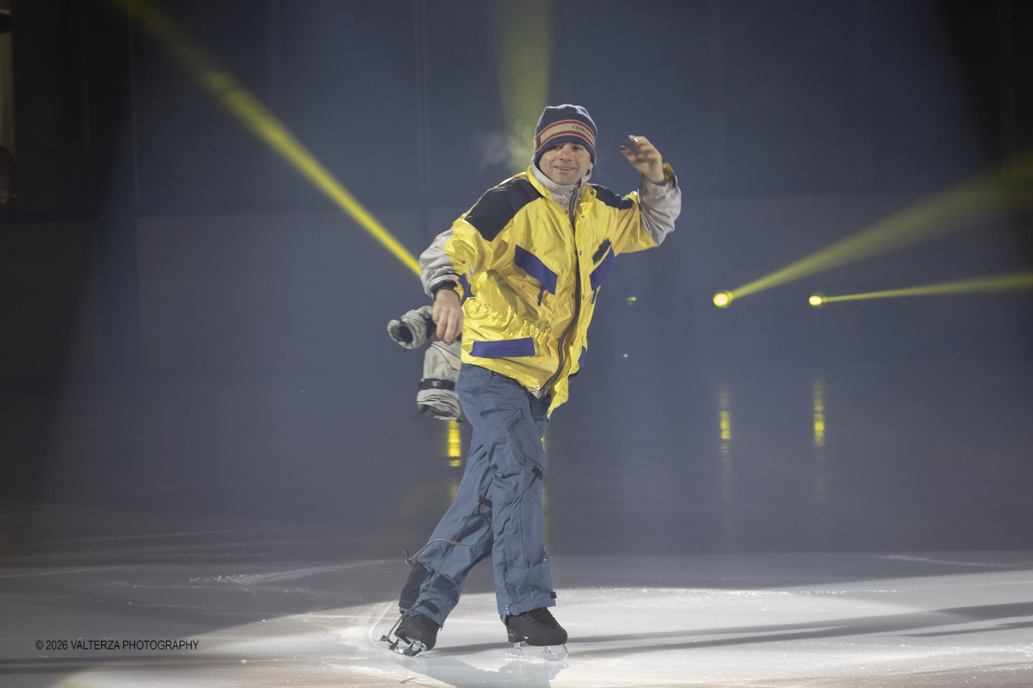 _G5A0347.jpg - 16/01/2026. Torino. " Dreams on Ice" La storia di Dreams on Ice (edizione 2026) Ã¨ concepita come un racconto emozionale che celebra la fantasia dei bambini. Nella foto esibizione di Yannick Ponsero ex pattinatore artistico francese di fama internazionale