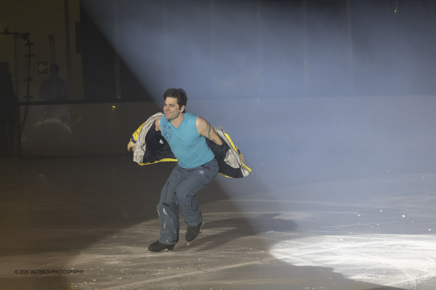 _G5A0367.jpg - 16/01/2026. Torino. " Dreams on Ice" La storia di Dreams on Ice (edizione 2026) Ã¨ concepita come un racconto emozionale che celebra la fantasia dei bambini. Nella foto esibizione di Yannick Ponsero ex pattinatore artistico francese di fama internazionale