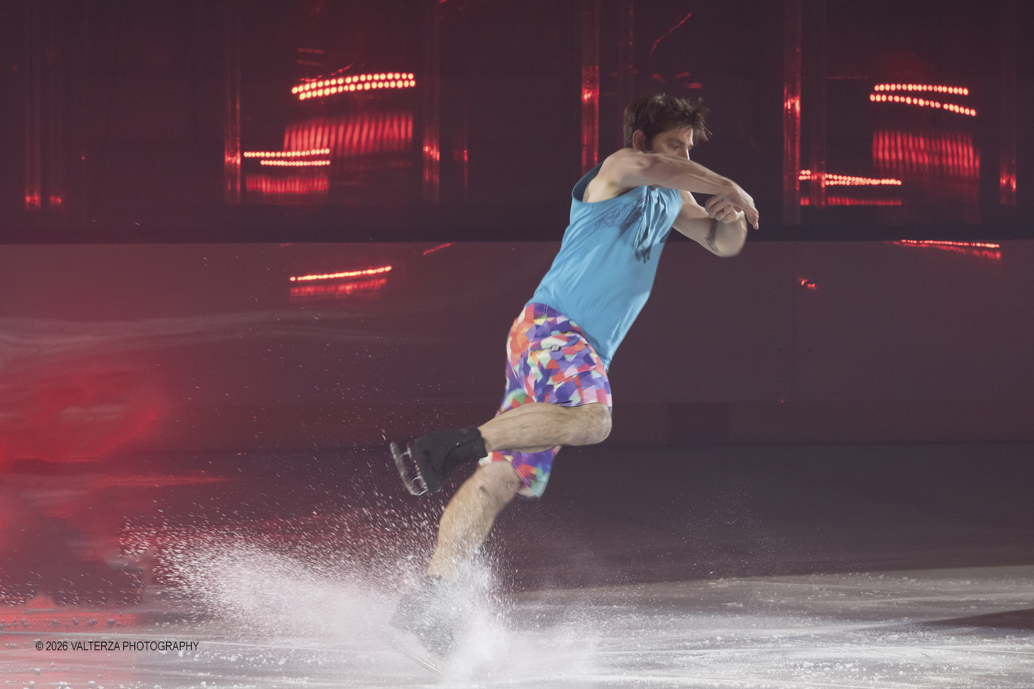 _G5A0450.jpg - 16/01/2026. Torino. " Dreams on Ice" La storia di Dreams on Ice (edizione 2026) Ã¨ concepita come un racconto emozionale che celebra la fantasia dei bambini. Nella foto esibizione di Yannick Ponsero ex pattinatore artistico francese di fama internazionale