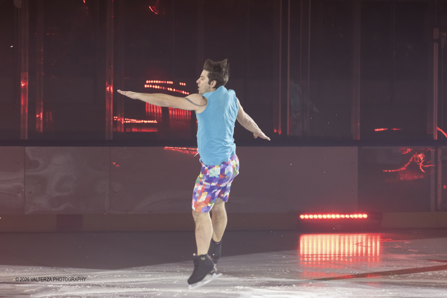 _G5A0561.jpg - 16/01/2026. Torino. " Dreams on Ice" La storia di Dreams on Ice (edizione 2026) Ã¨ concepita come un racconto emozionale che celebra la fantasia dei bambini. Nella foto esibizione di Yannick Ponsero ex pattinatore artistico francese di fama internazionale