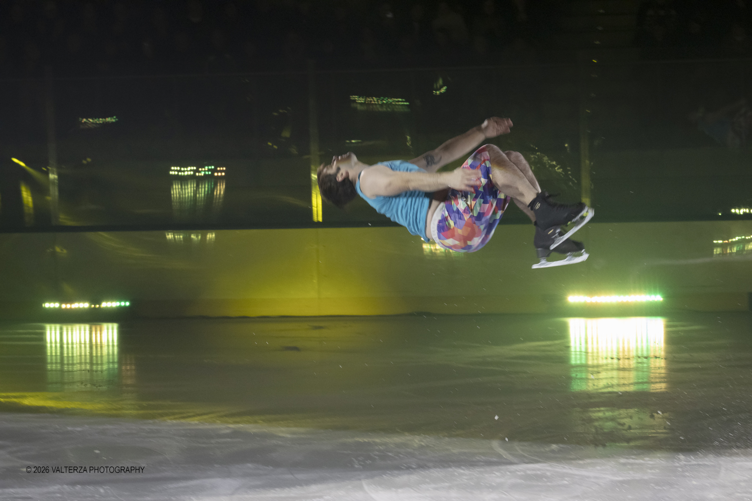 _G5A0675.jpg - 16/01/2026. Torino. " Dreams on Ice" La storia di Dreams on Ice (edizione 2026) Ã¨ concepita come un racconto emozionale che celebra la fantasia dei bambini. Nella foto esibizione di Yannick Ponsero ex pattinatore artistico francese di fama internazionale