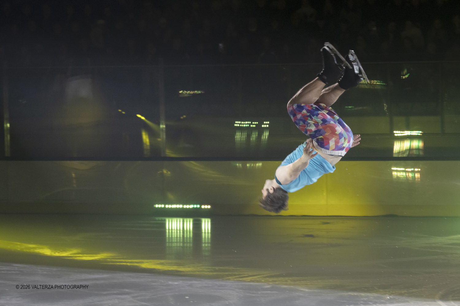 _G5A0677.jpg - 16/01/2026. Torino. " Dreams on Ice" La storia di Dreams on Ice (edizione 2026) Ã¨ concepita come un racconto emozionale che celebra la fantasia dei bambini. Nella foto esibizione di Yannick Ponsero ex pattinatore artistico francese di fama internazionale