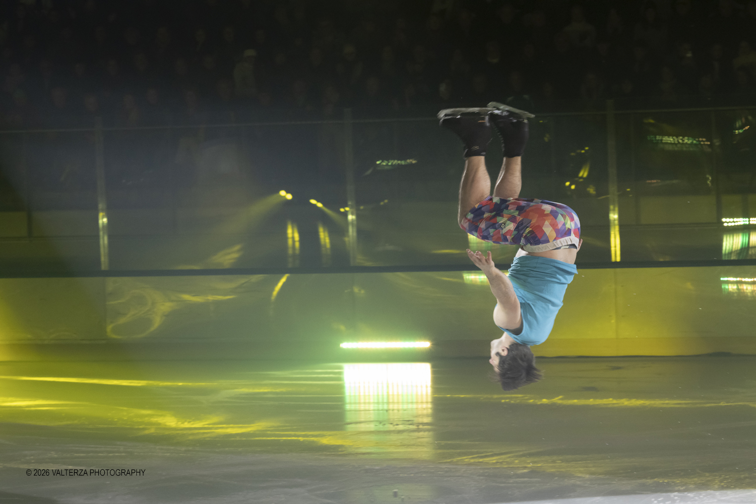 _G5A0678.jpg - 16/01/2026. Torino. " Dreams on Ice" La storia di Dreams on Ice (edizione 2026) Ã¨ concepita come un racconto emozionale che celebra la fantasia dei bambini. Nella foto esibizione di Yannick Ponsero ex pattinatore artistico francese di fama internazionale