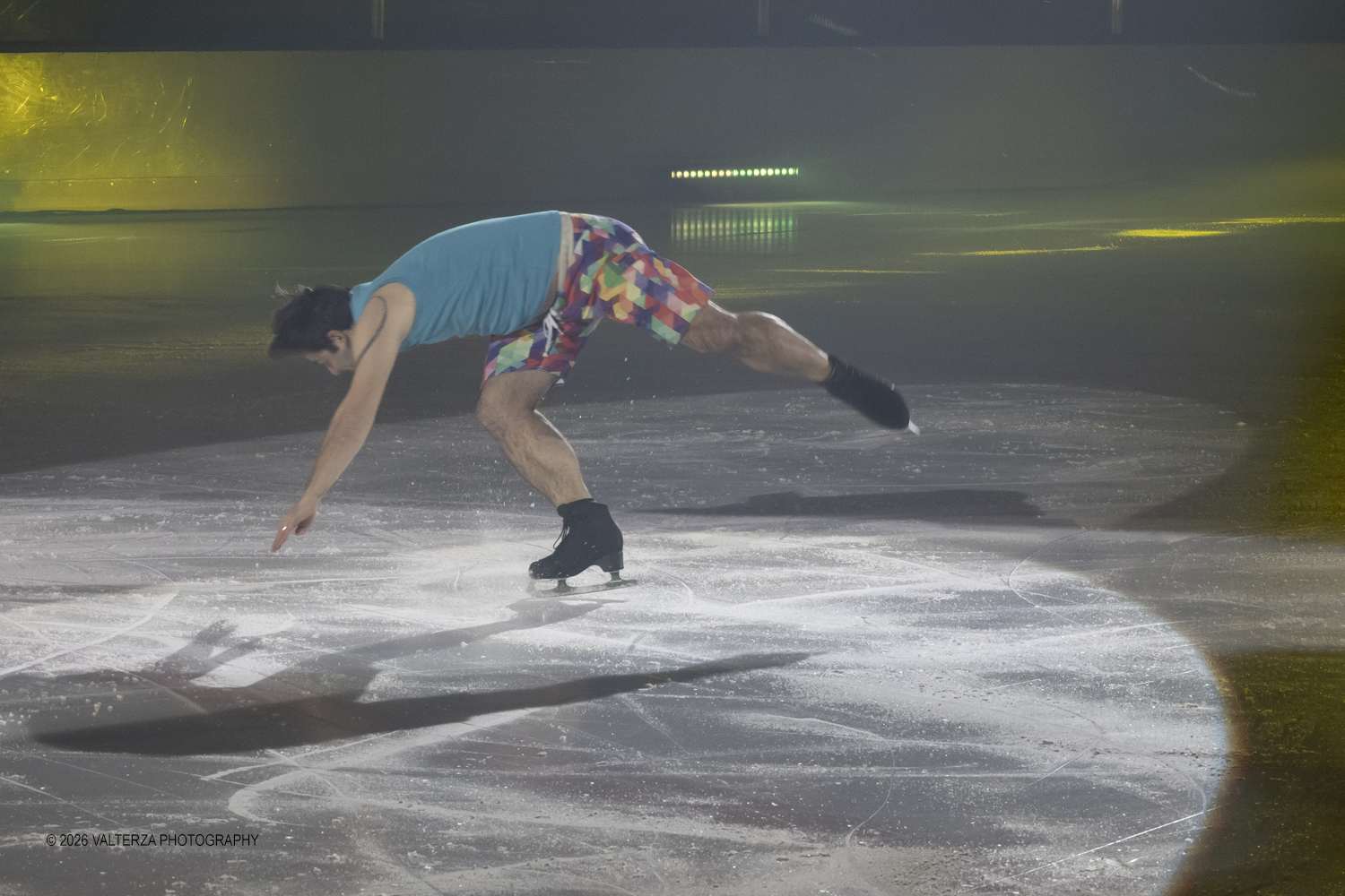 _G5A0778.jpg - 16/01/2026. Torino. " Dreams on Ice" La storia di Dreams on Ice (edizione 2026) Ã¨ concepita come un racconto emozionale che celebra la fantasia dei bambini. Nella foto esibizione di Yannick Ponsero ex pattinatore artistico francese di fama internazionale