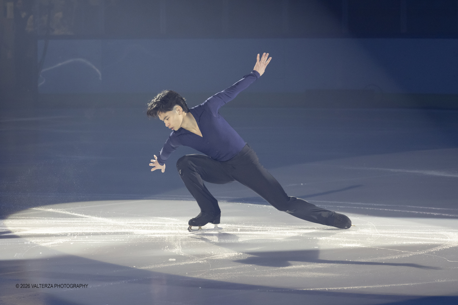 _G5A9193.jpg - 16/01/2026. Torino. " Dreams on Ice" La storia di Dreams on Ice (edizione 2026) Ã¨ concepita come un racconto emozionale che celebra la fantasia dei bambini. Nella foto l'esibizione di Raffaele Zich