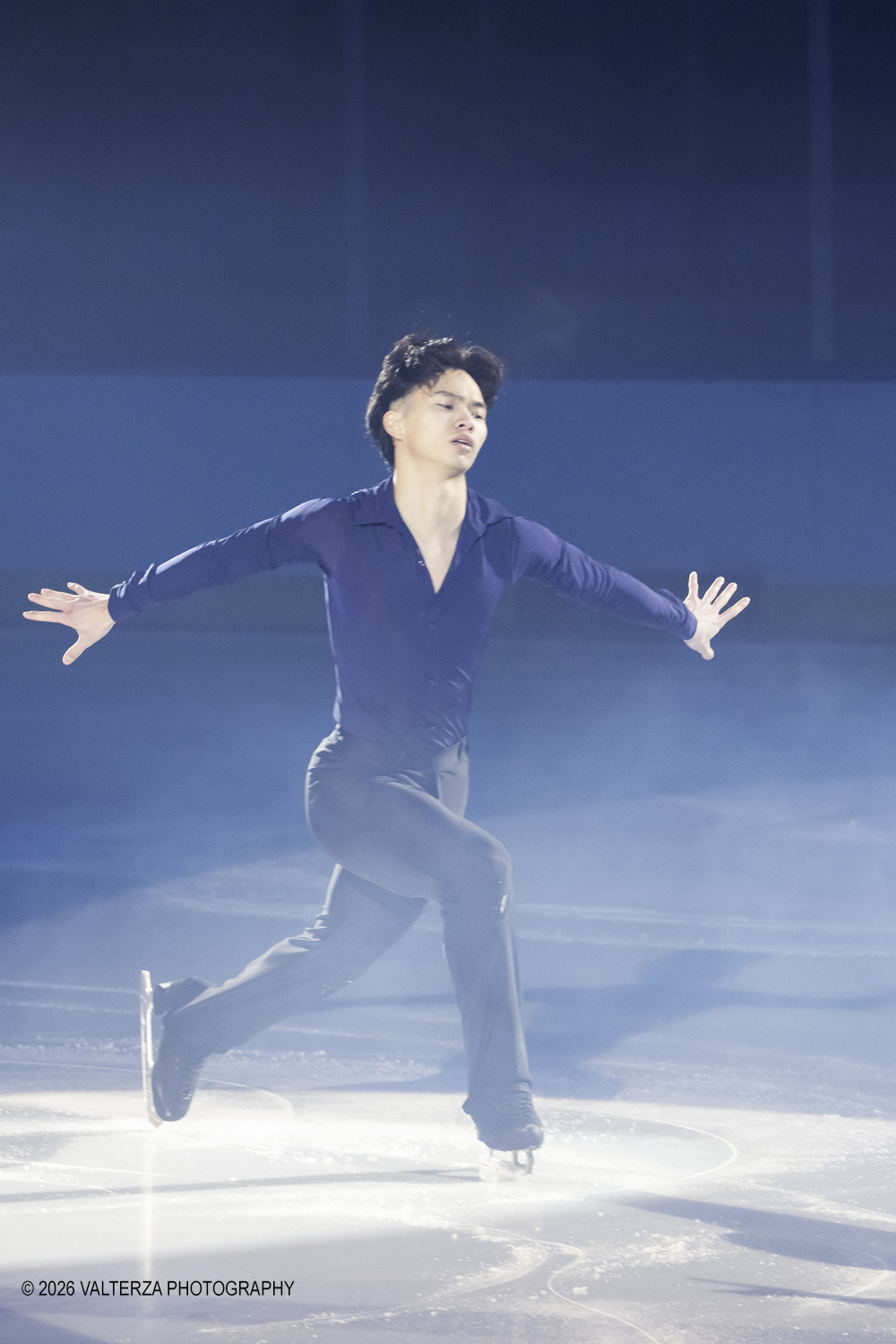 _G5A9209.jpg - 16/01/2026. Torino. " Dreams on Ice" La storia di Dreams on Ice (edizione 2026) Ã¨ concepita come un racconto emozionale che celebra la fantasia dei bambini. Nella foto l'esibizione di Raffaele Zich