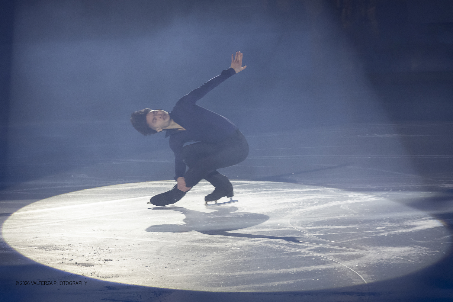 _G5A9594.jpg - 16/01/2026. Torino. " Dreams on Ice" La storia di Dreams on Ice (edizione 2026) Ã¨ concepita come un racconto emozionale che celebra la fantasia dei bambini. Nella foto l'esibizione di Raffaele Zich