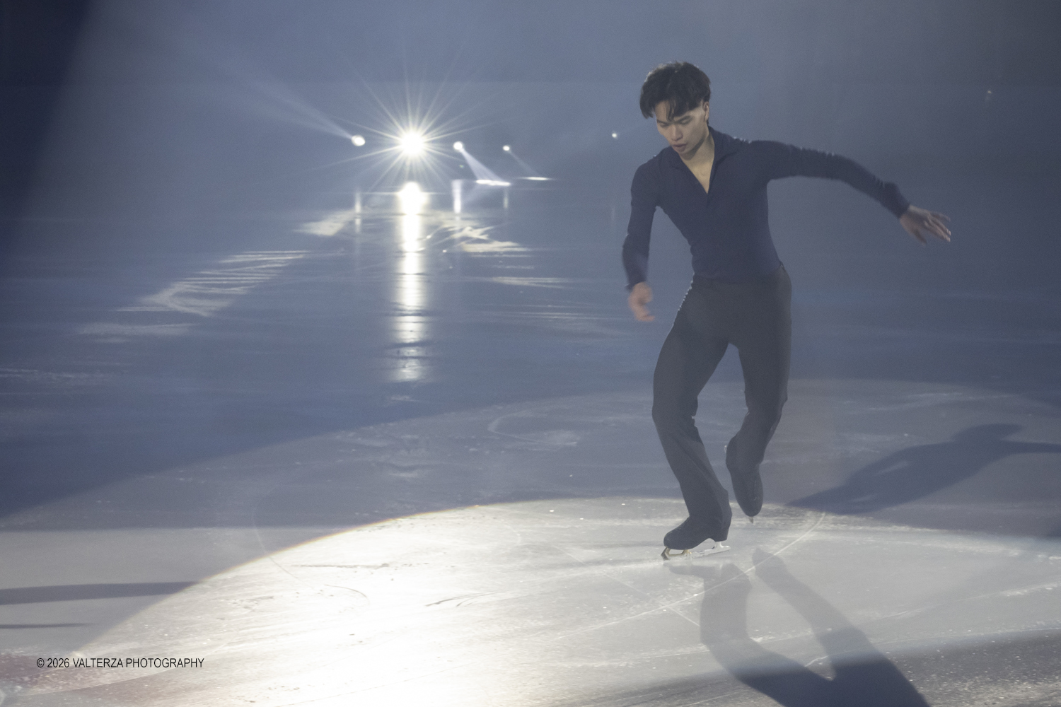 _G5A9850.jpg - 16/01/2026. Torino. " Dreams on Ice" La storia di Dreams on Ice (edizione 2026) Ã¨ concepita come un racconto emozionale che celebra la fantasia dei bambini. Nella foto l'esibizione di Raffaele Zich