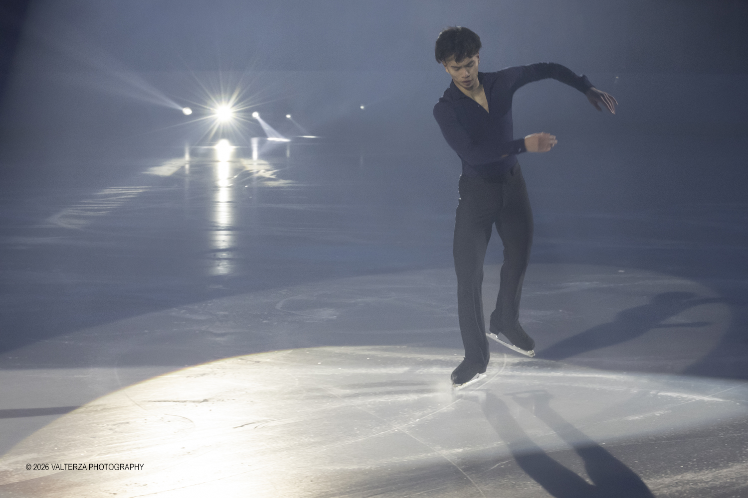 _G5A9851.jpg - 16/01/2026. Torino. " Dreams on Ice" La storia di Dreams on Ice (edizione 2026) Ã¨ concepita come un racconto emozionale che celebra la fantasia dei bambini. Nella foto l'esibizione di Raffaele Zich