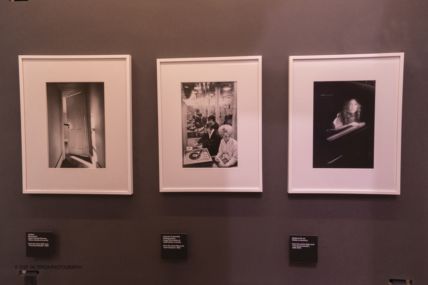_DSF3108.jpg - 11/04/2026. Torino Archivio di Stato. Mostra "Ralph Gibson Self Exposed"Tramite una selezione di 70 opere che attraversano oltre cinquantâ€™anni di carriera, la mostra rende omaggio a uno dei maestri piÃ¹ influenti della fotografia contemporanea: lâ€™americano Ralph Gibson. Nella foto  parte dell'allestimento